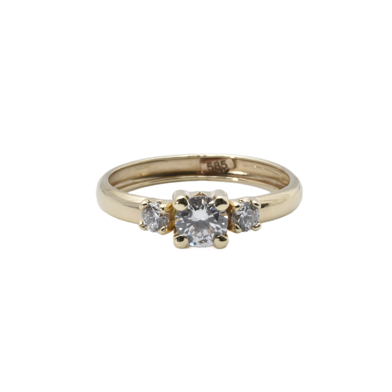 Ring mit Zirkonia