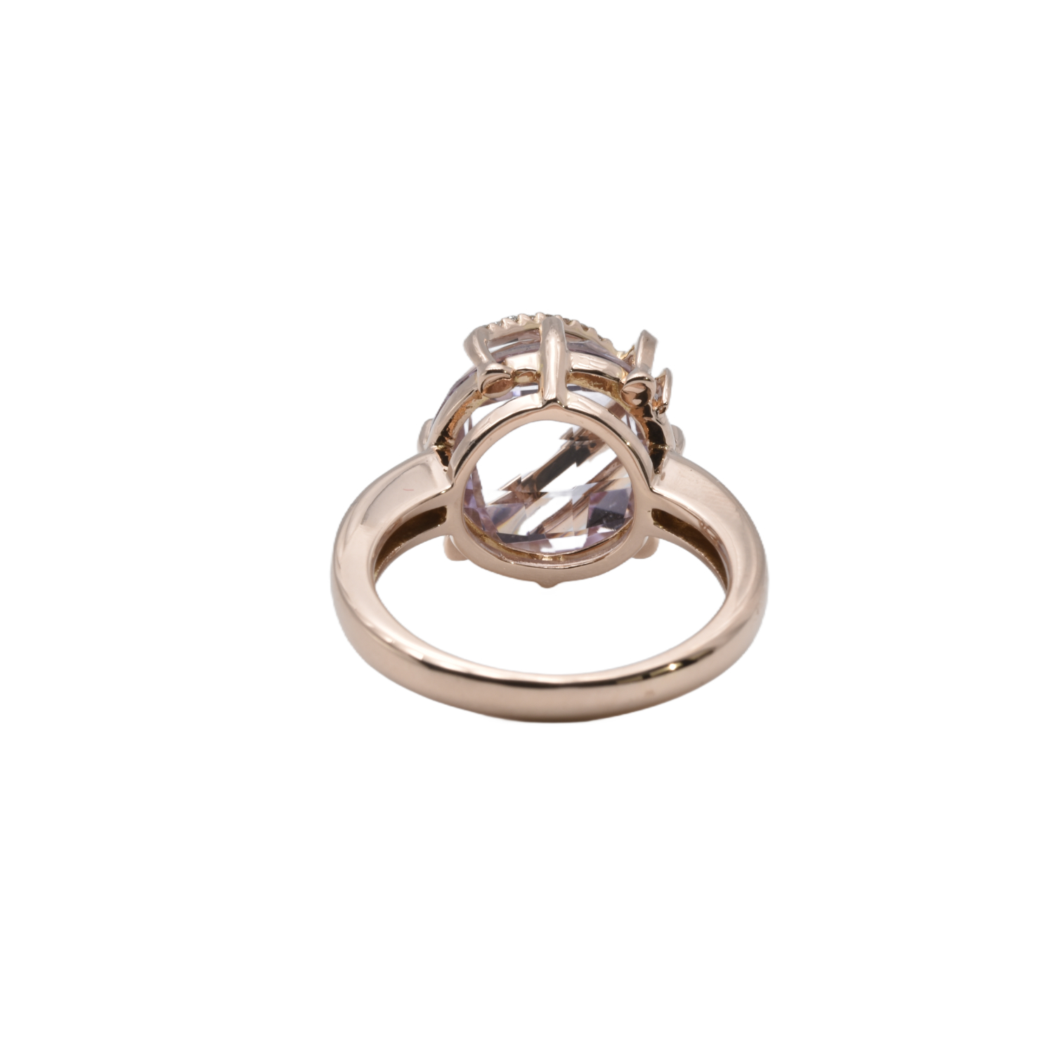 Ring mit Morganit und Brillanten