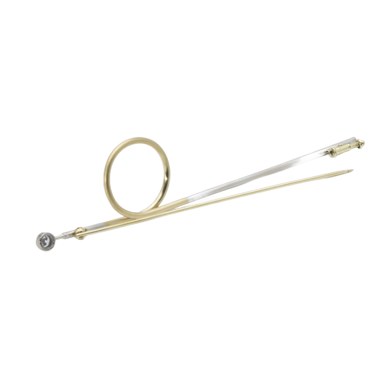 Ansteckschmuck mit Brillant