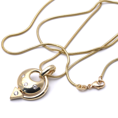 Schlangenkette mit Anhänger