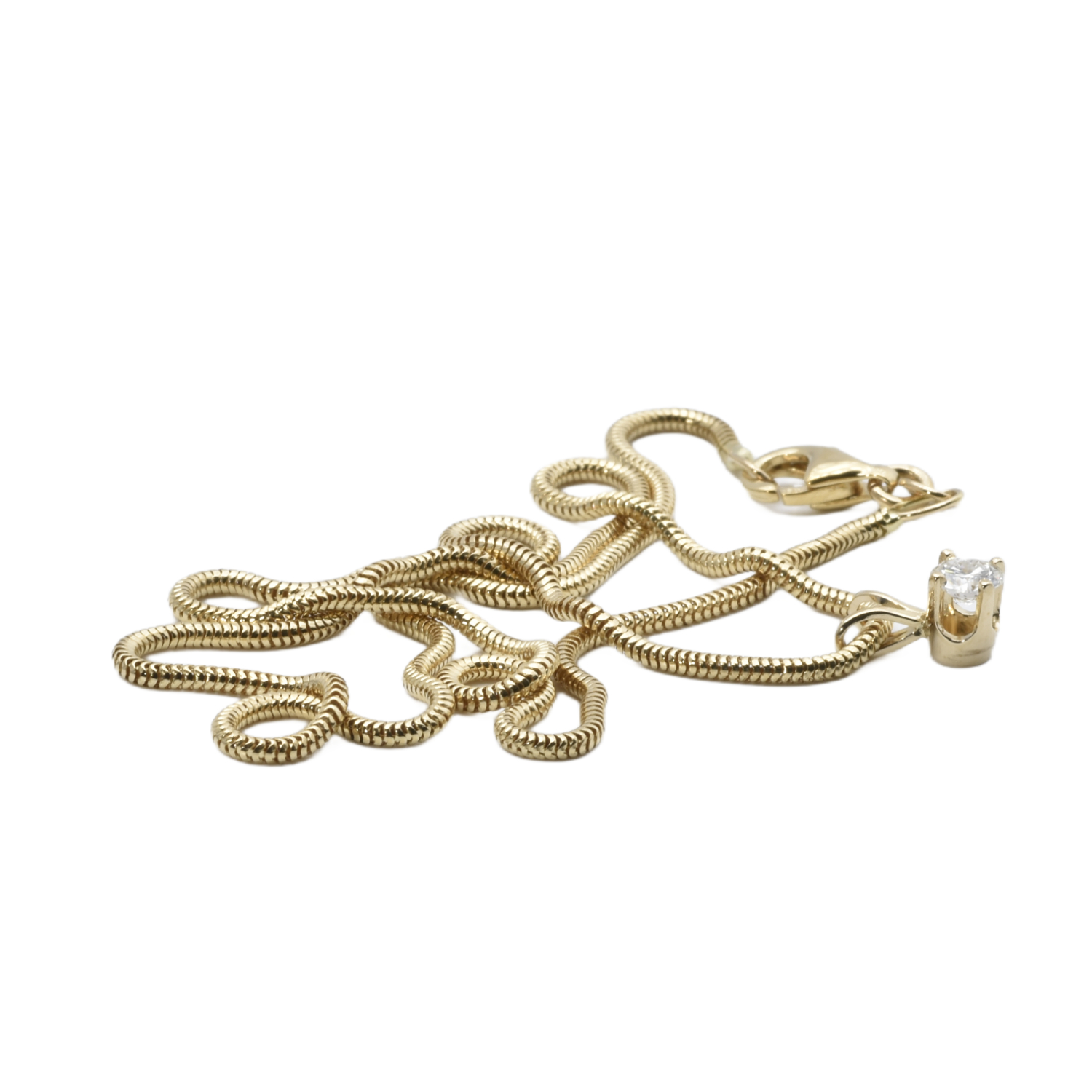 Schlangenkette mit Anhänger