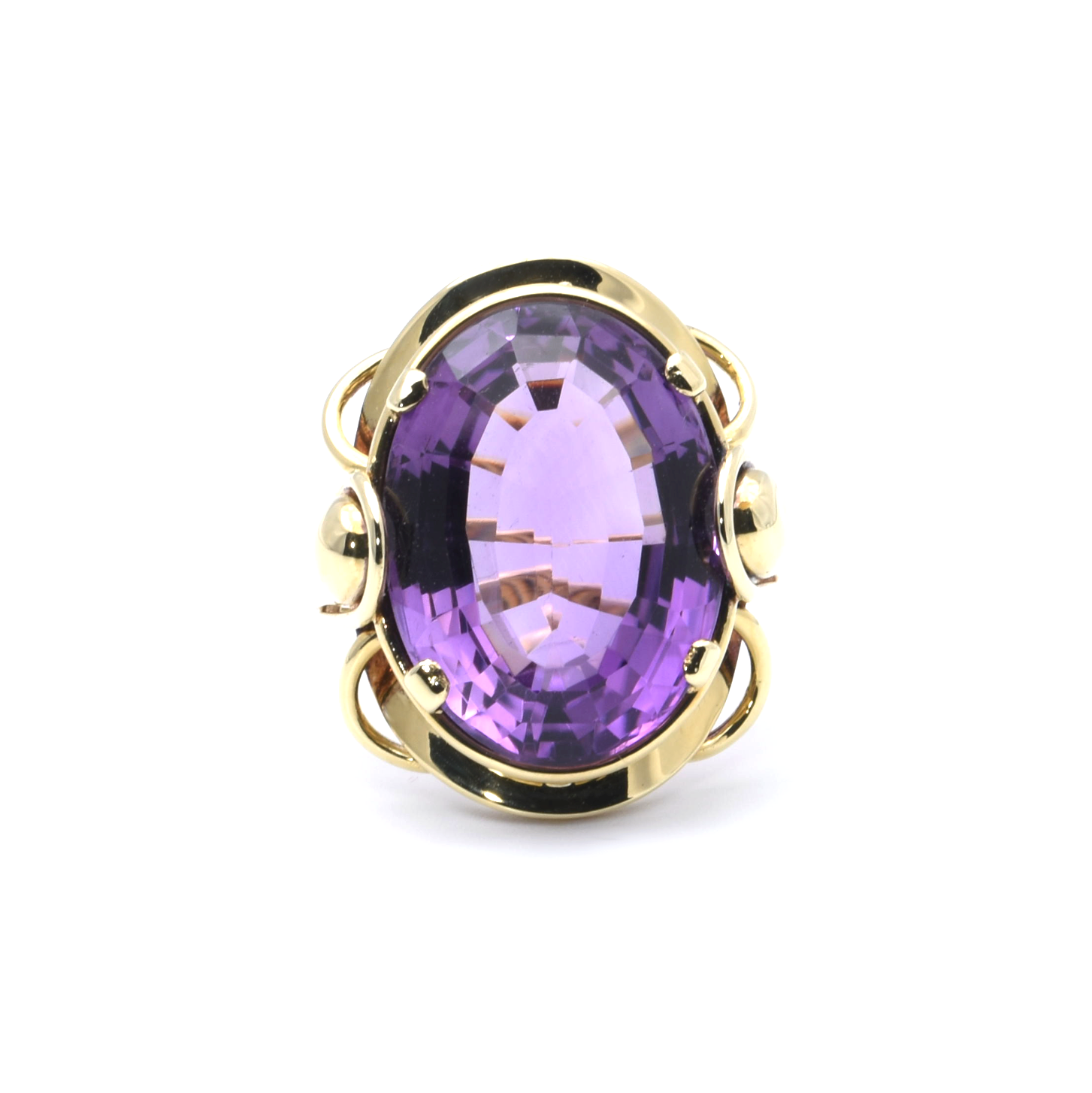 Ring mit Amethyst