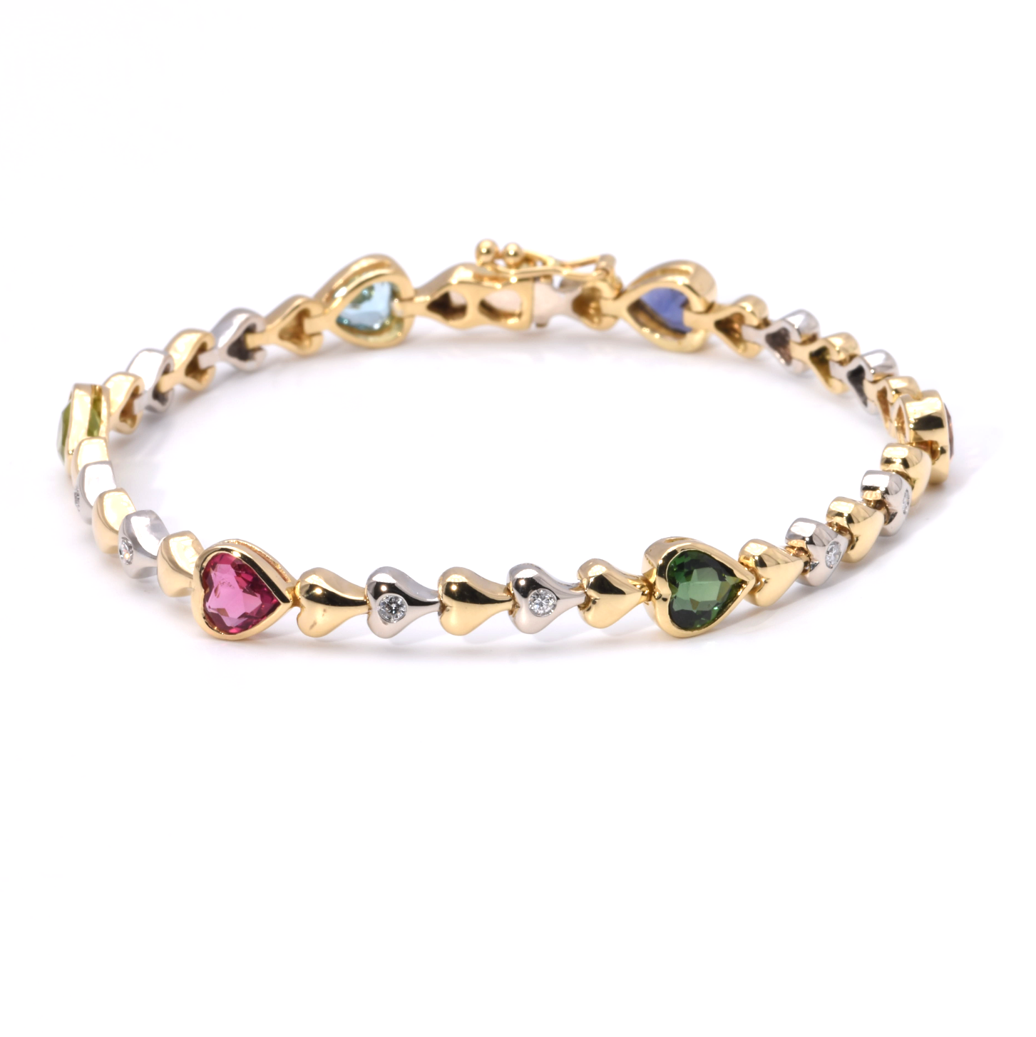 Herz Tennisarmband