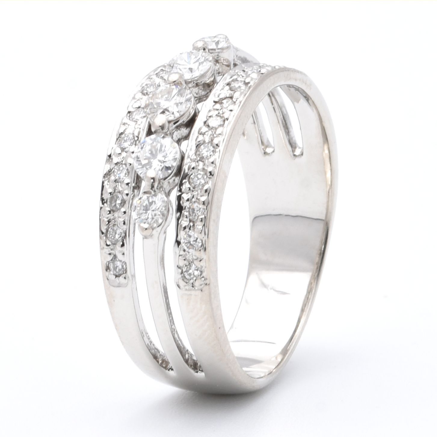 Ring | 750/000 Weißgold | Brillanten