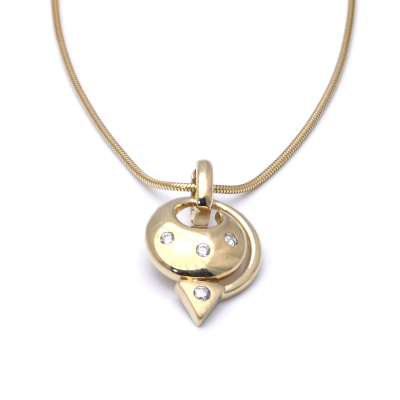 Schlangenkette mit Anhänger