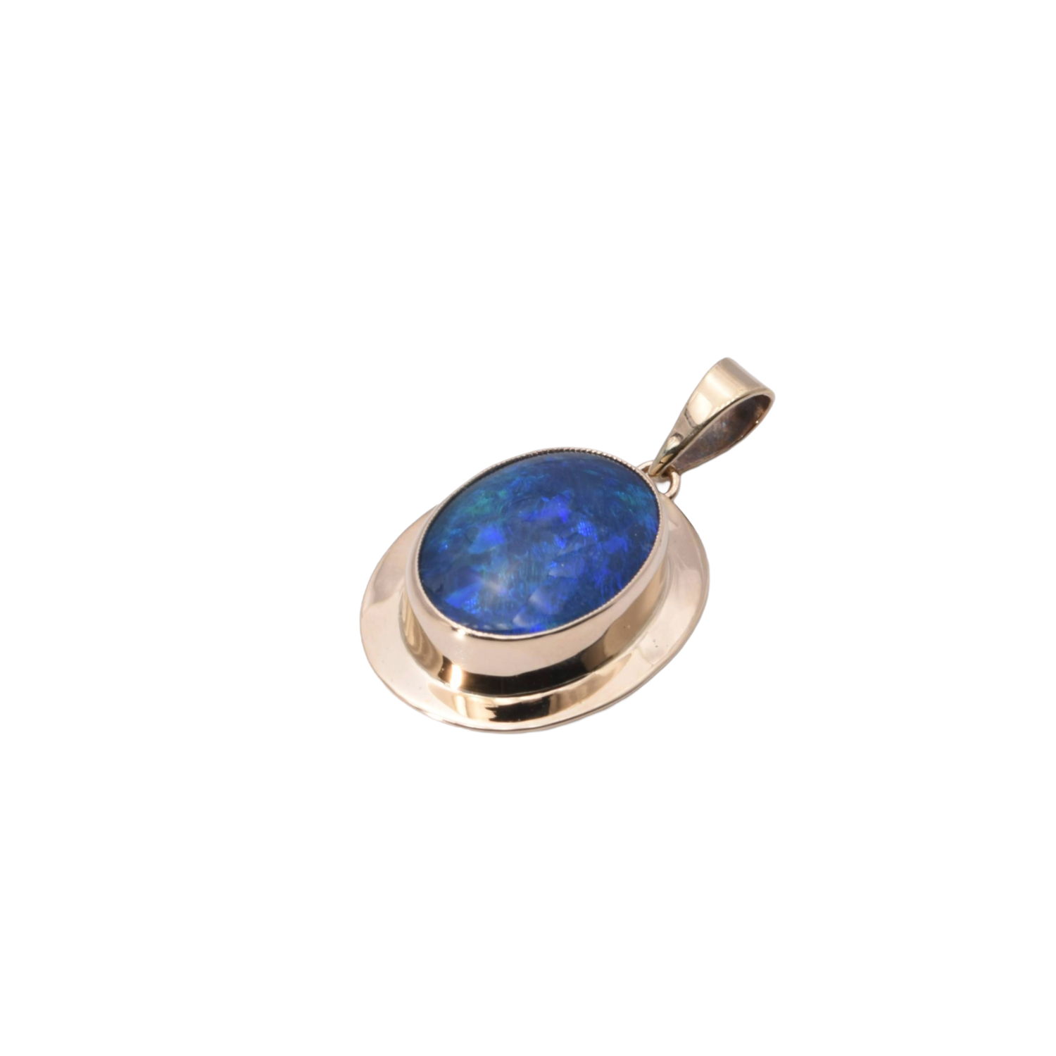 Anhänger mit Opal-Triplette