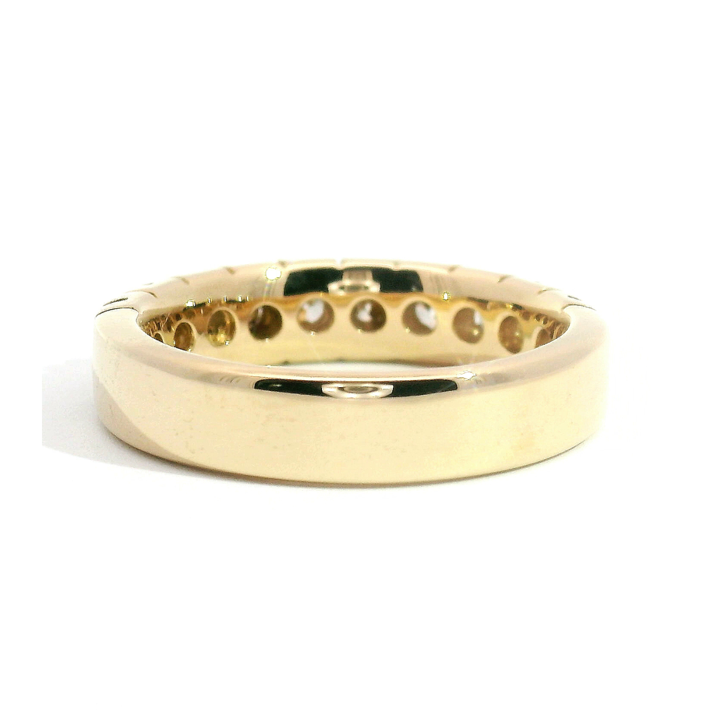 Brillant Halbmemory Ring