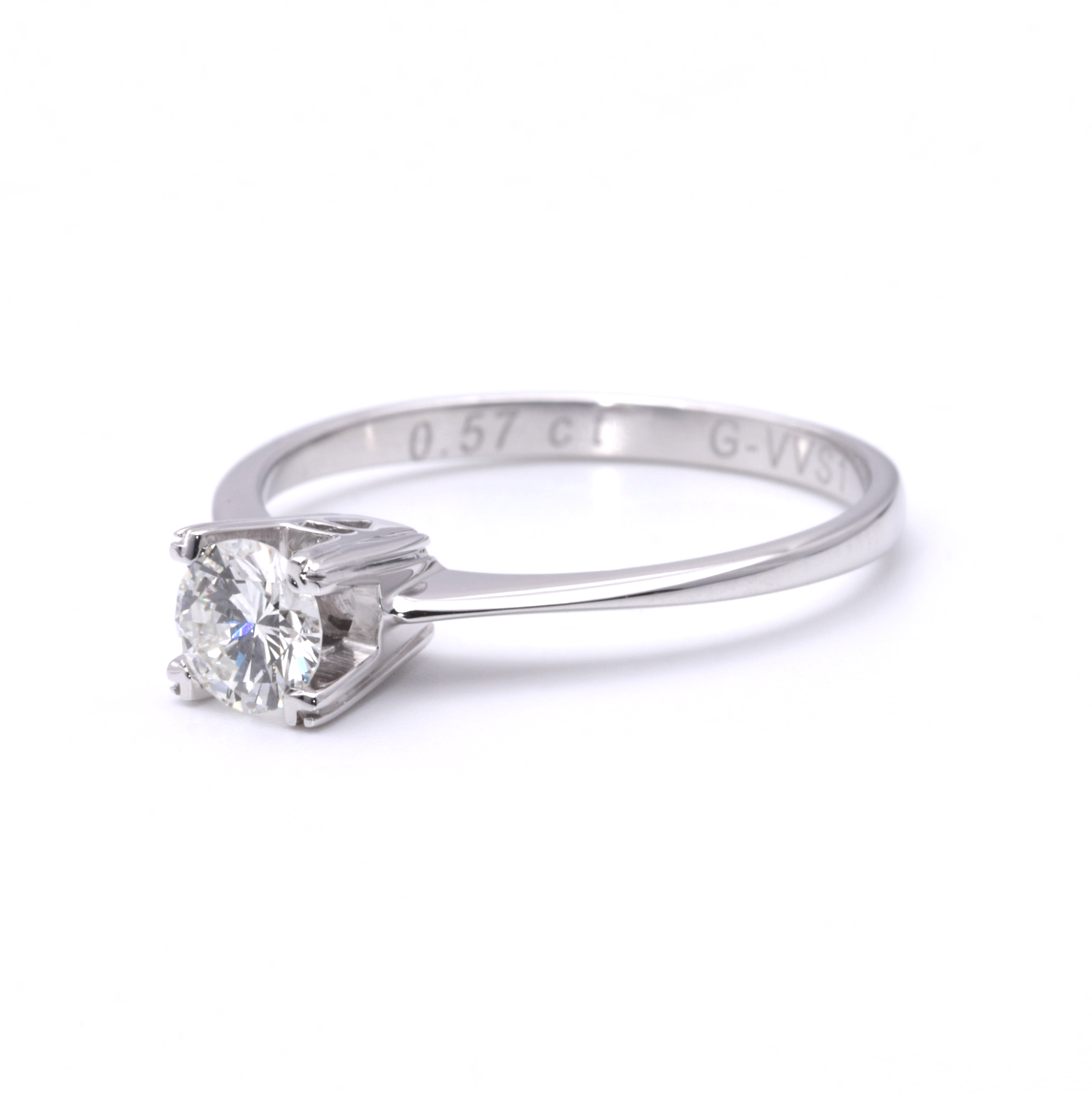 Solitär Ring mit Brillant
