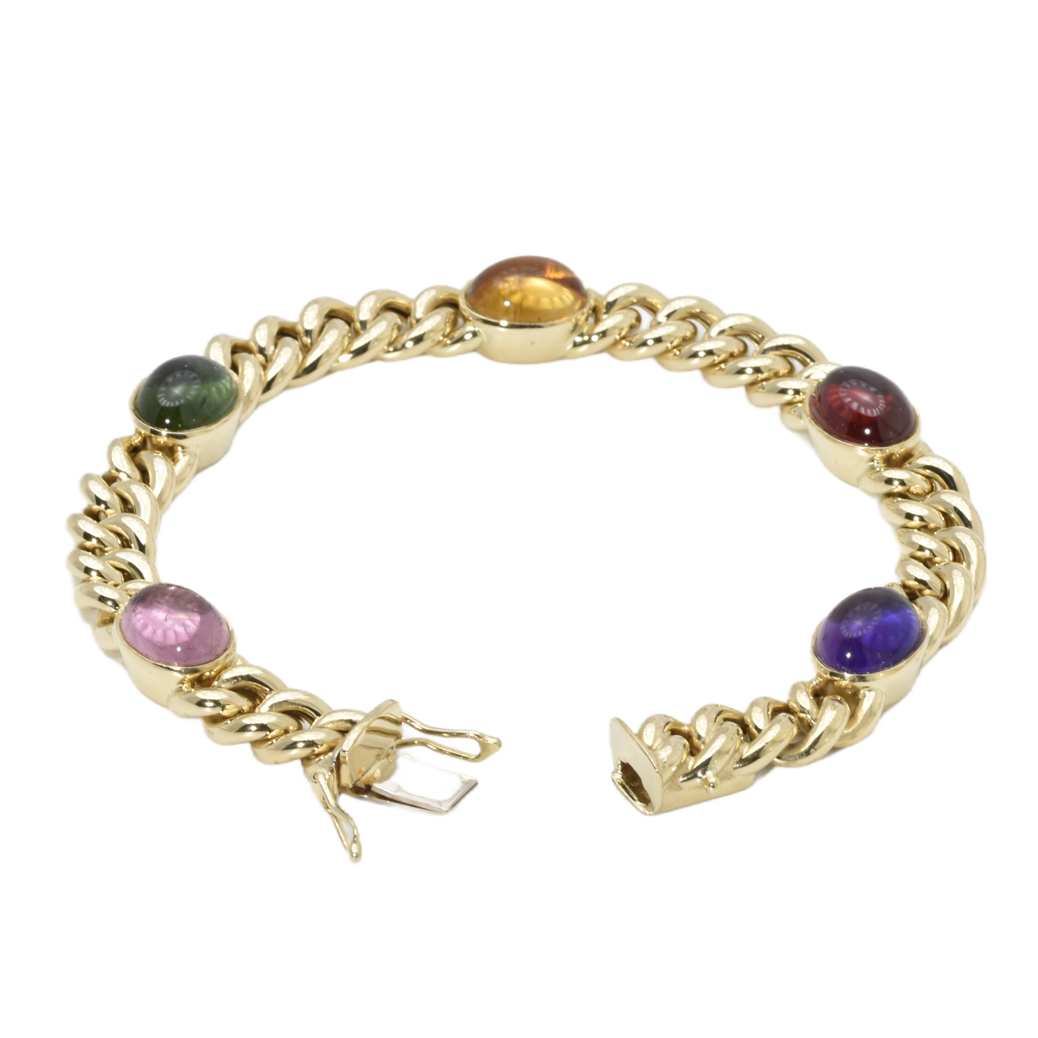 Armband mit diversen Edelsteinen