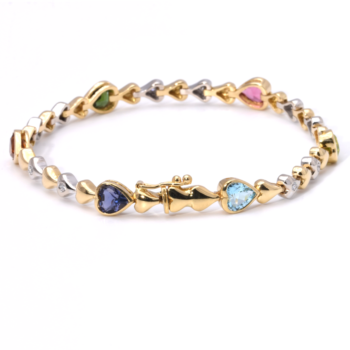 Herz Tennisarmband