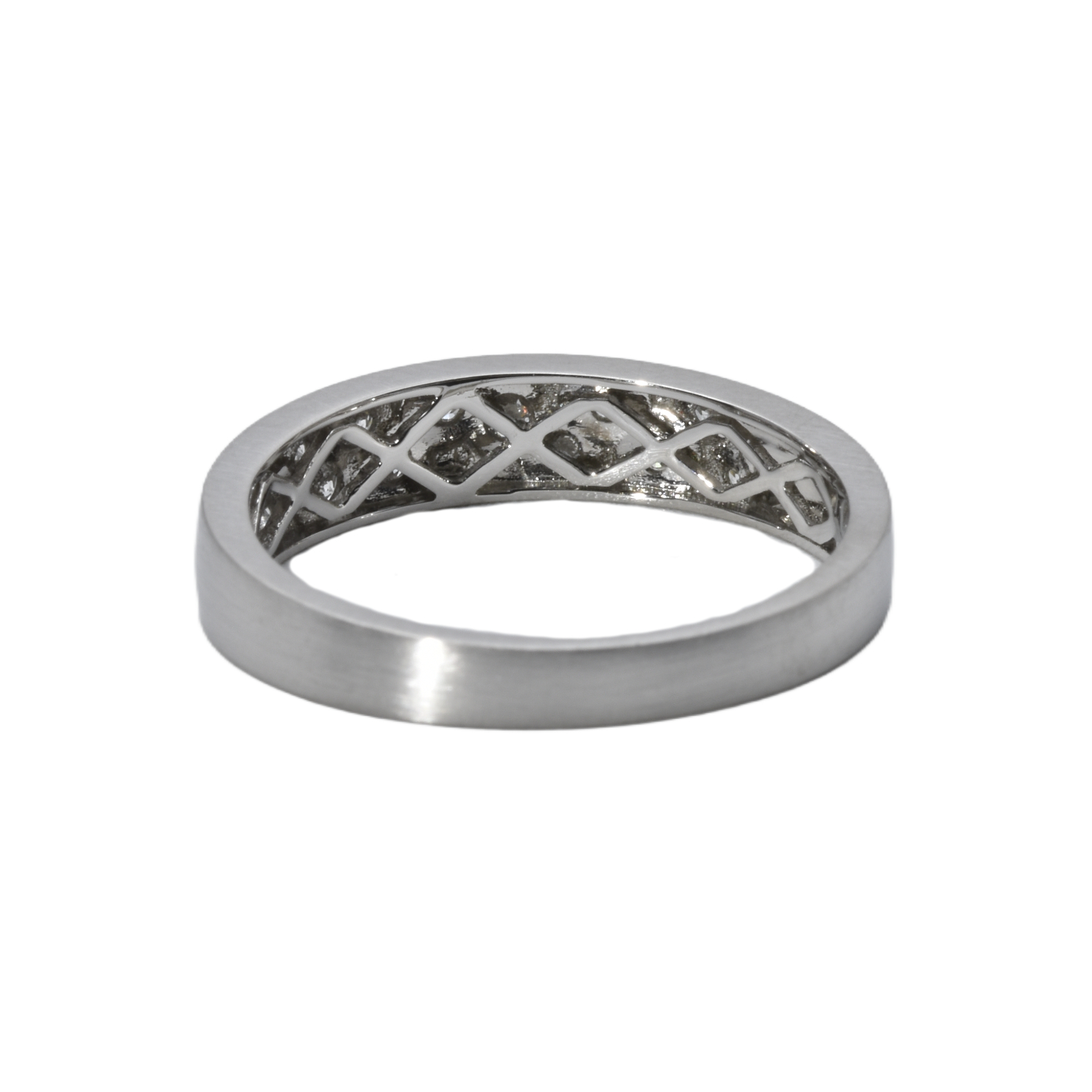 Platin Ring „Sternenhimmel“ mit Brillanten
