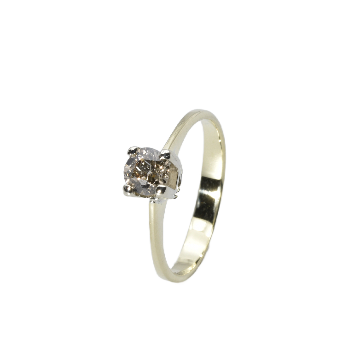 Champagne Diamond Ring