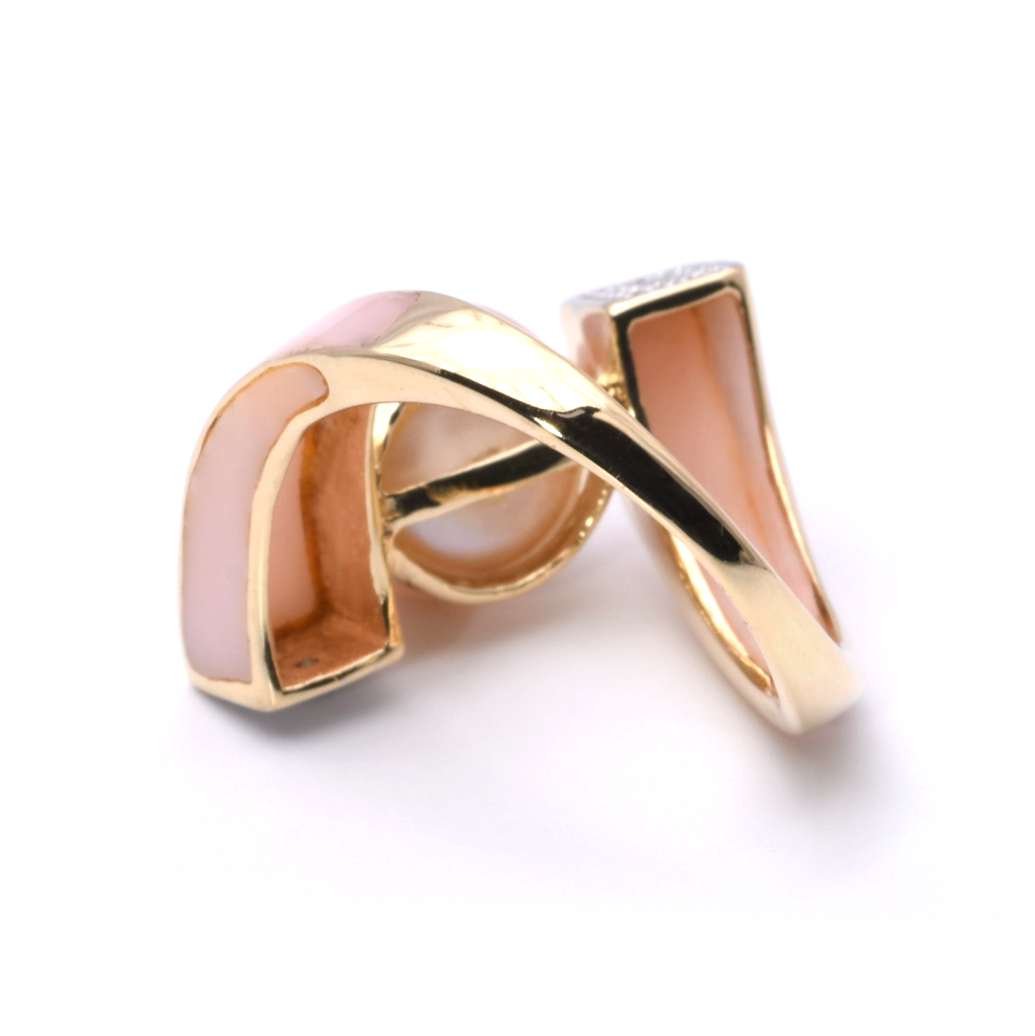 Ring mit Perle und Brillanten