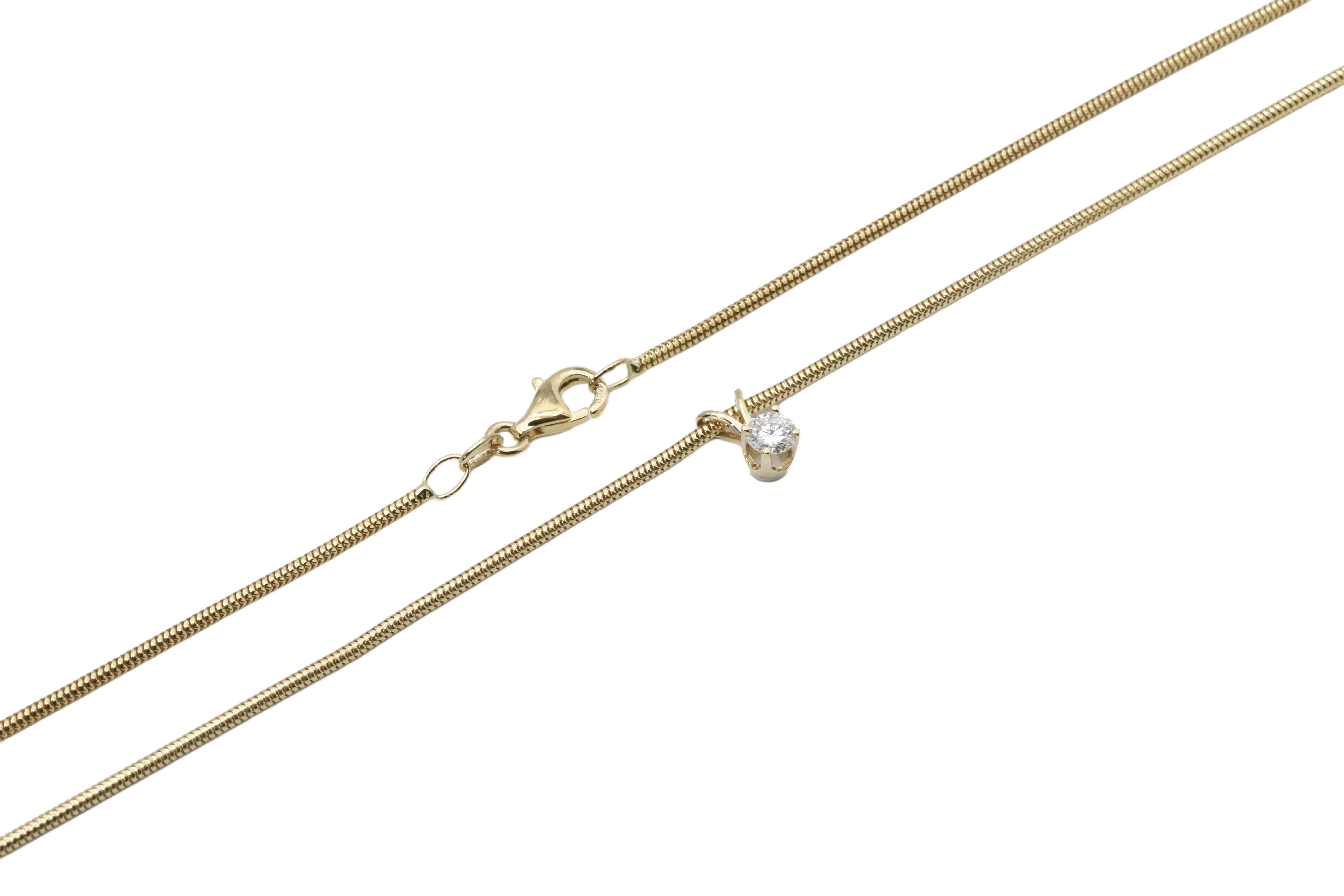 Schlangenkette mit Anhänger