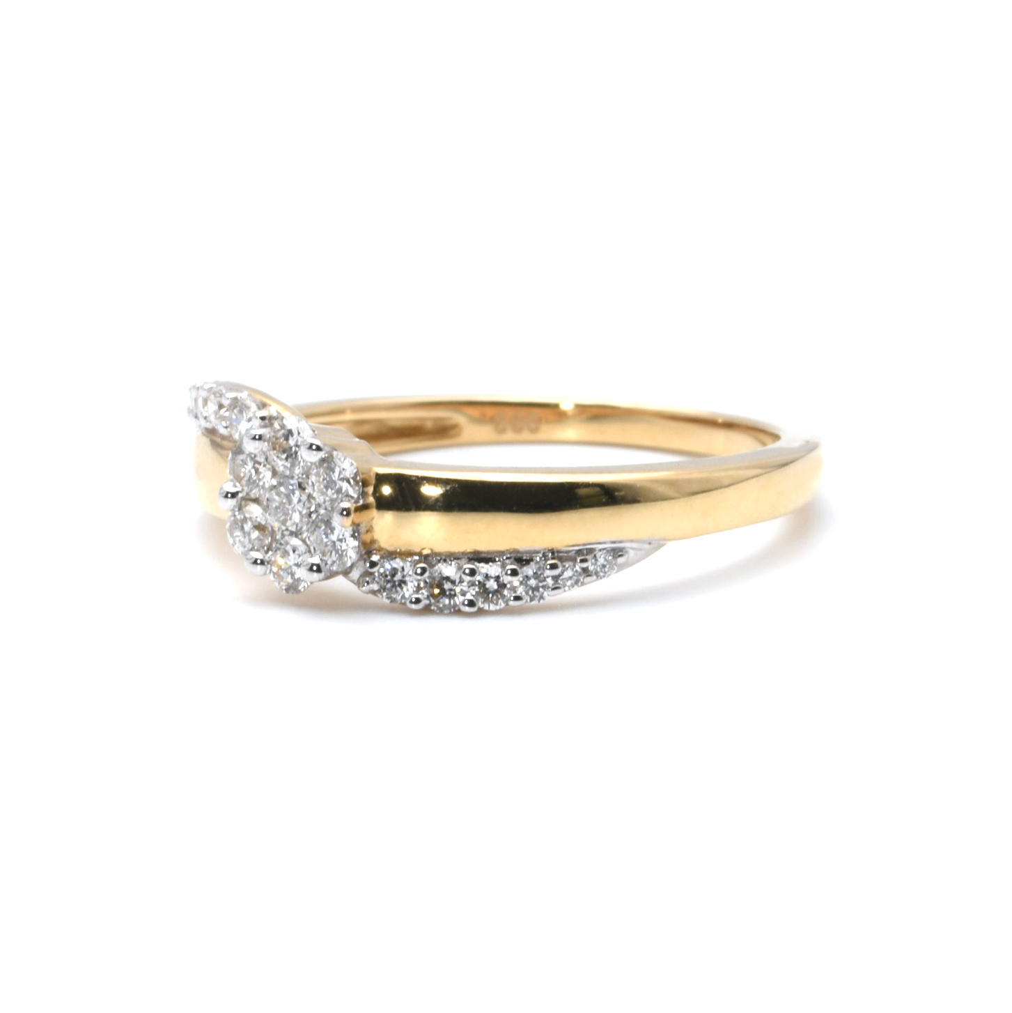 Ring | 585/000 Gelbgold | Brillanten