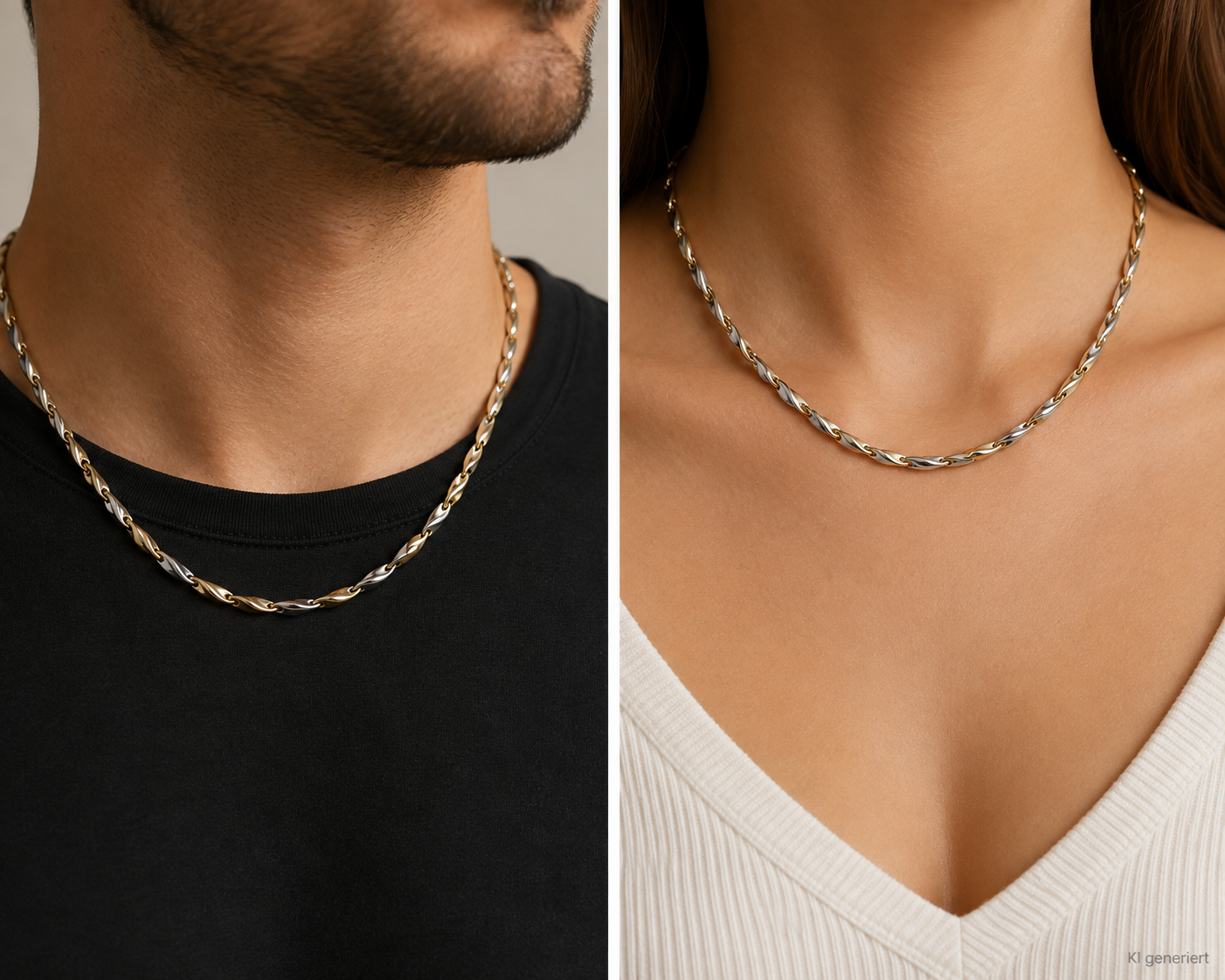 Collier Bicolor