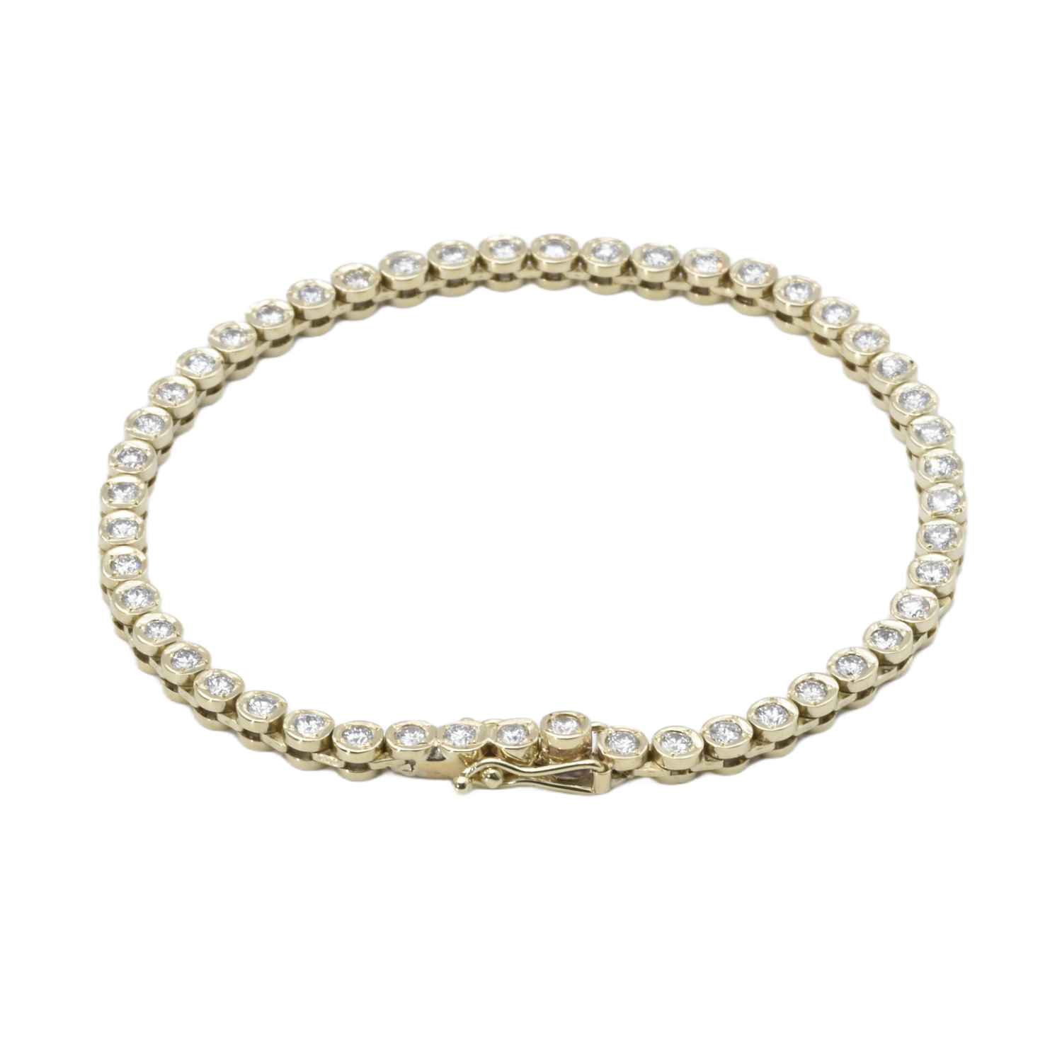 Tennisarmband mit Brillanten
