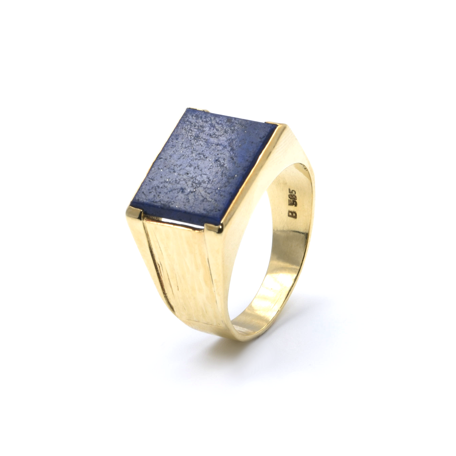 Ring | 585/000 Gelbgold | Lapislazuli