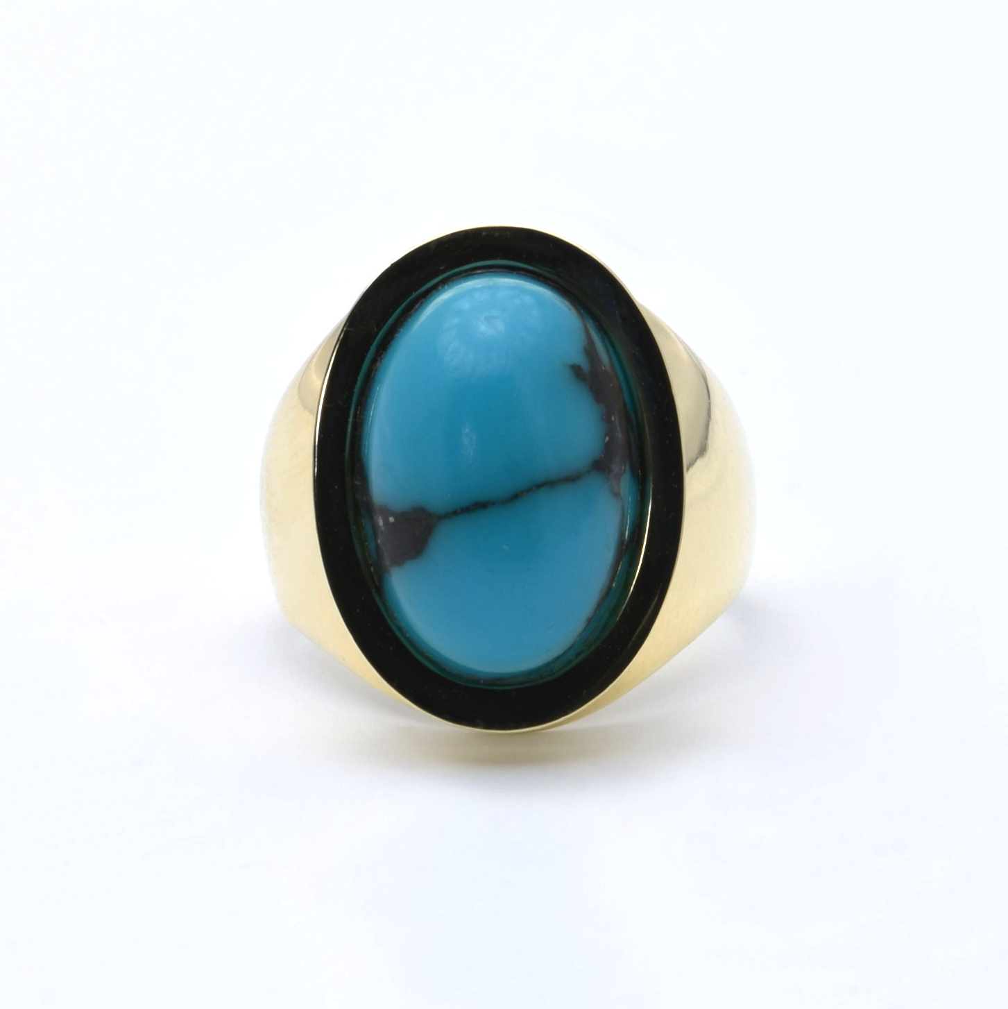 Ring mit Türkis