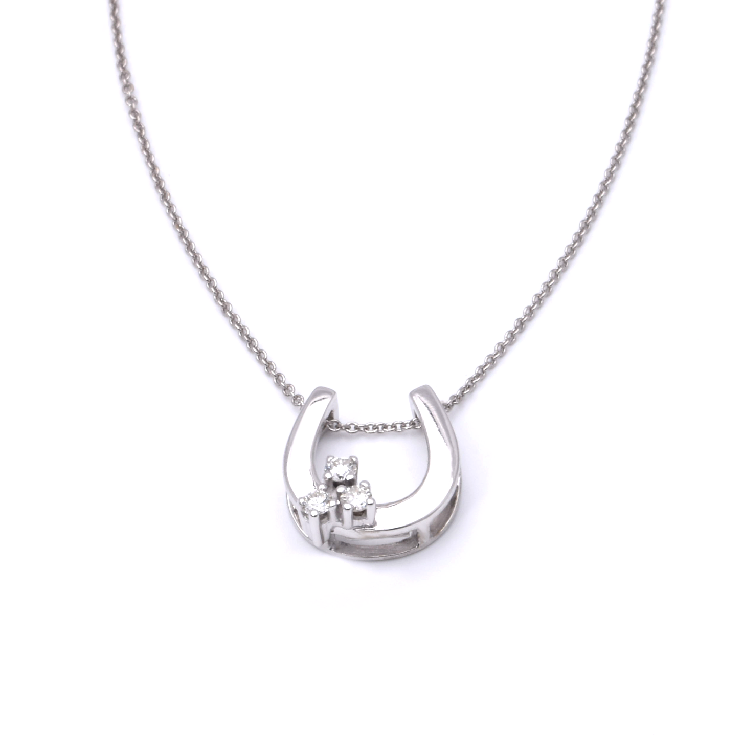 Kette mit Hufeisen Anhänger