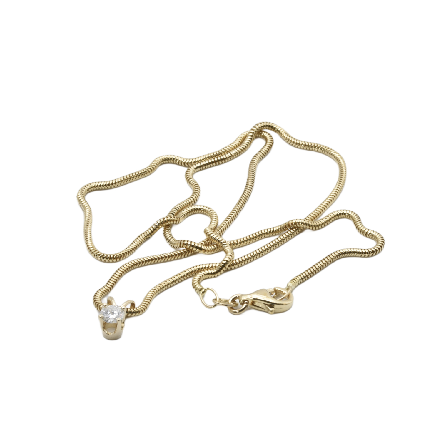Schlangenkette mit Anhänger