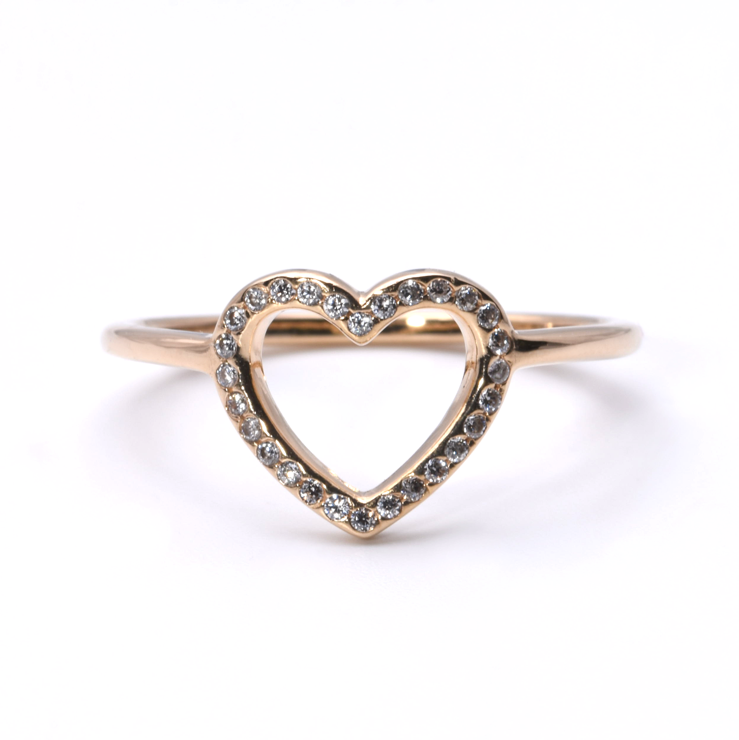 Herz Ring Zirkonia