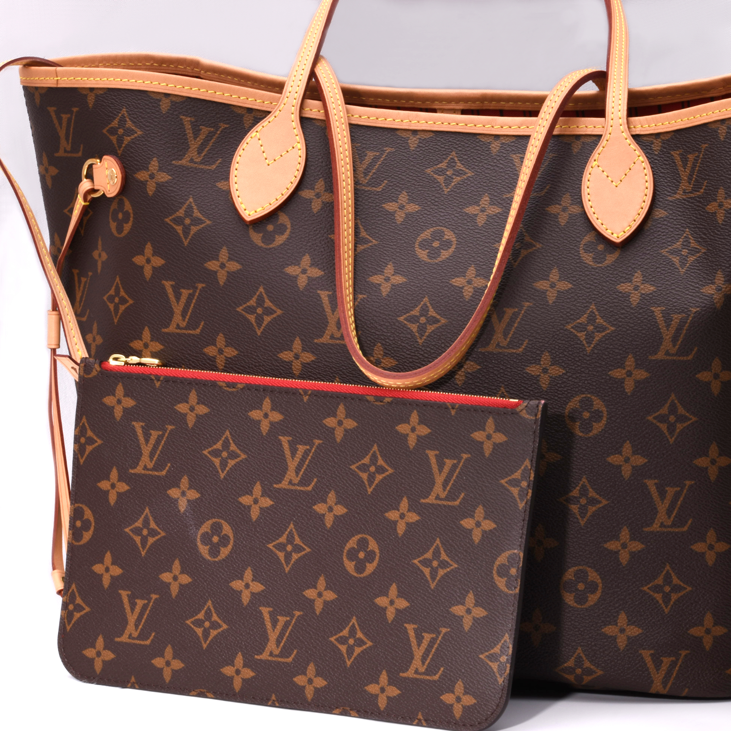 Louis Vuitton Neverfull Monogram Cerise