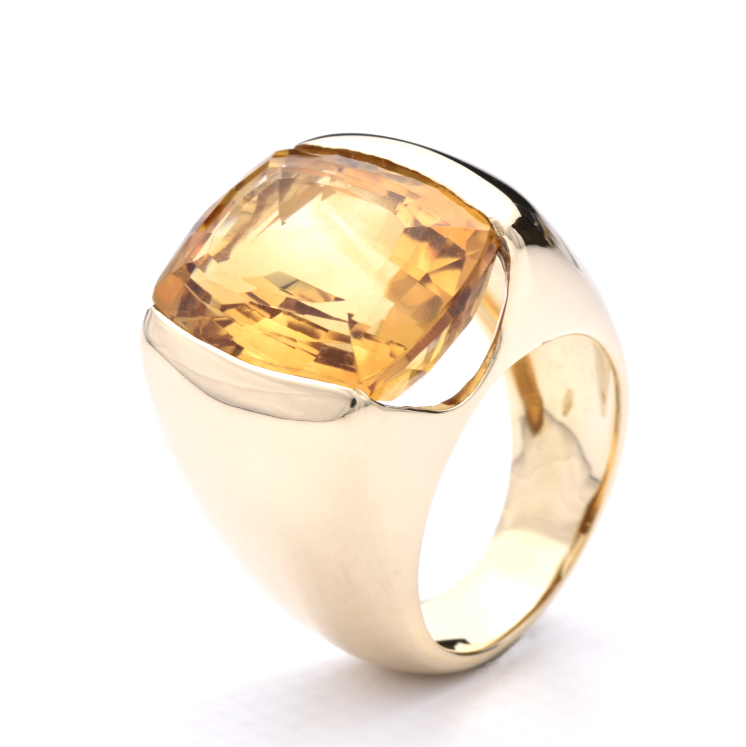 Ring | 585/000 Gelbgold | Citrin