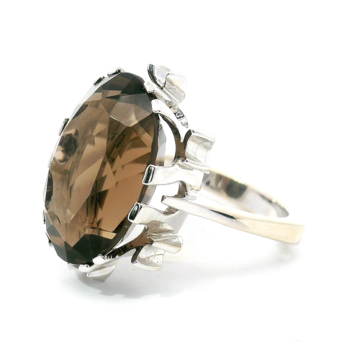Ring mit Rauchquarz