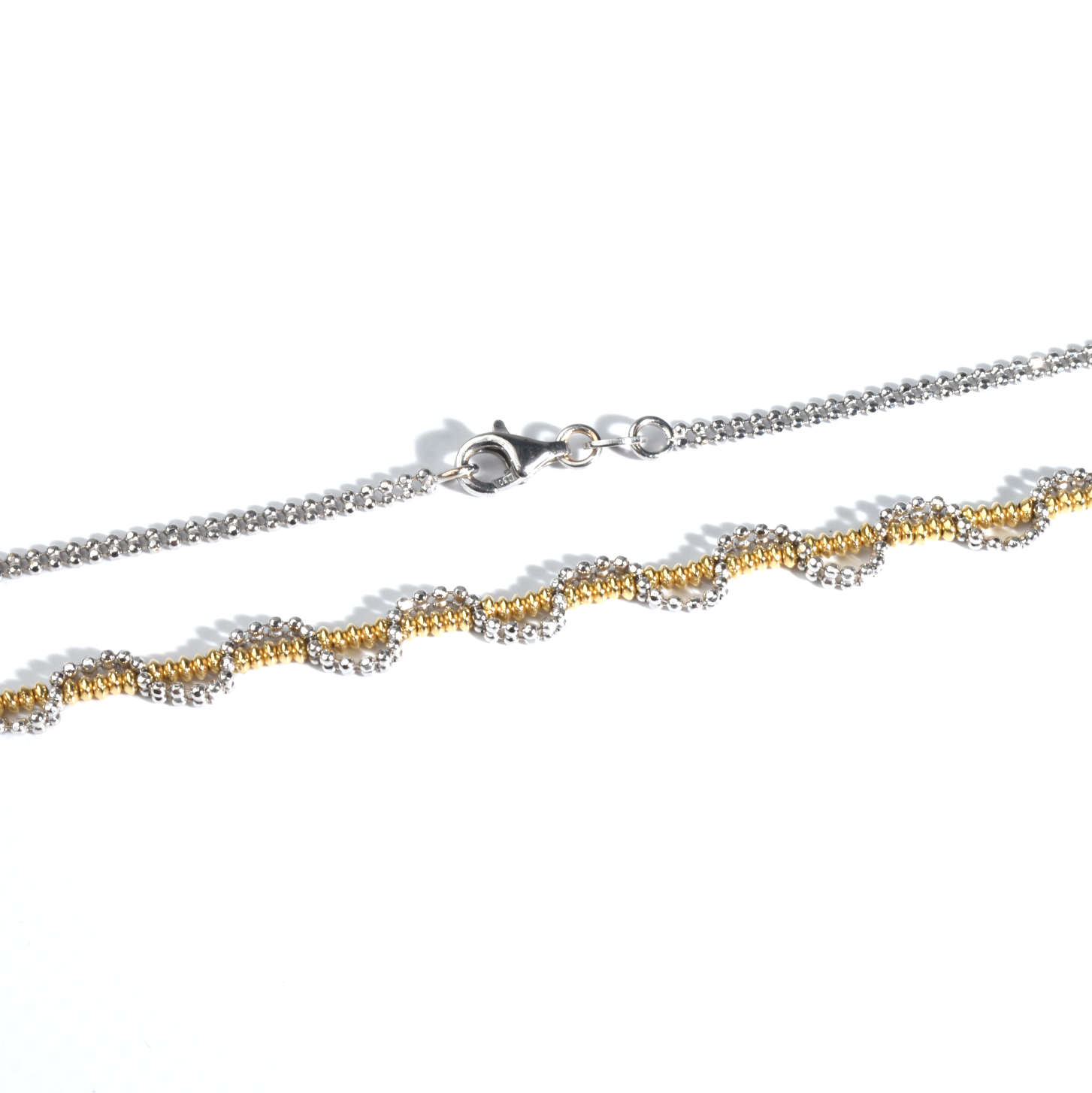 Kette | 750/000 Gold | Bicolor