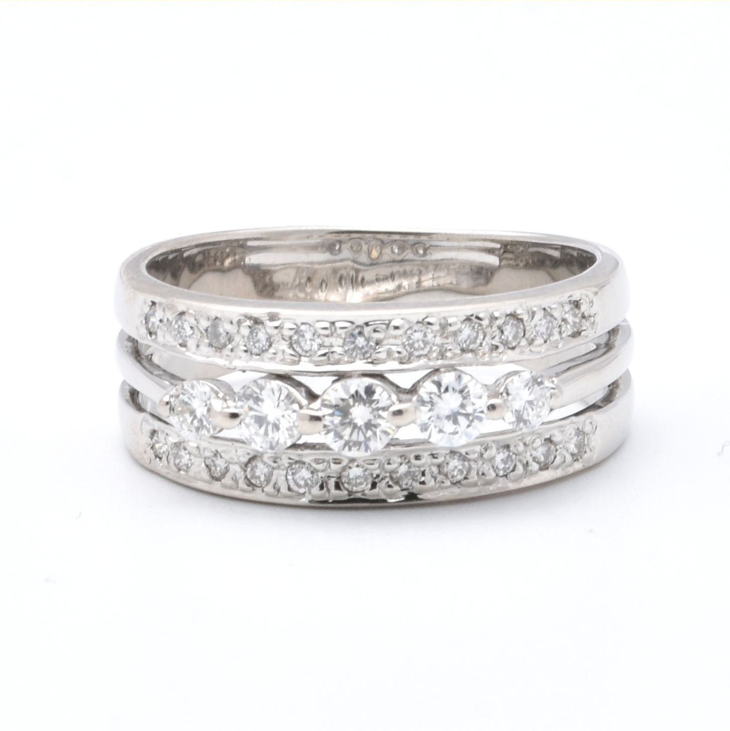 Ring | 750/000 Weißgold | Brillanten