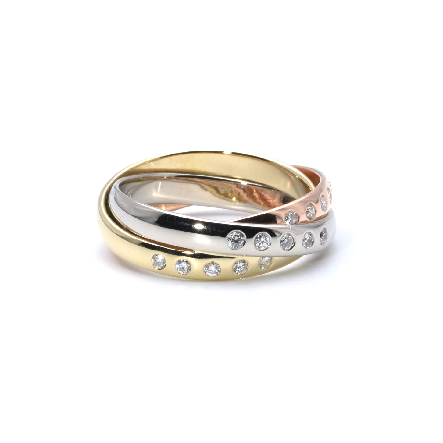 Brillant Dreifach Ring