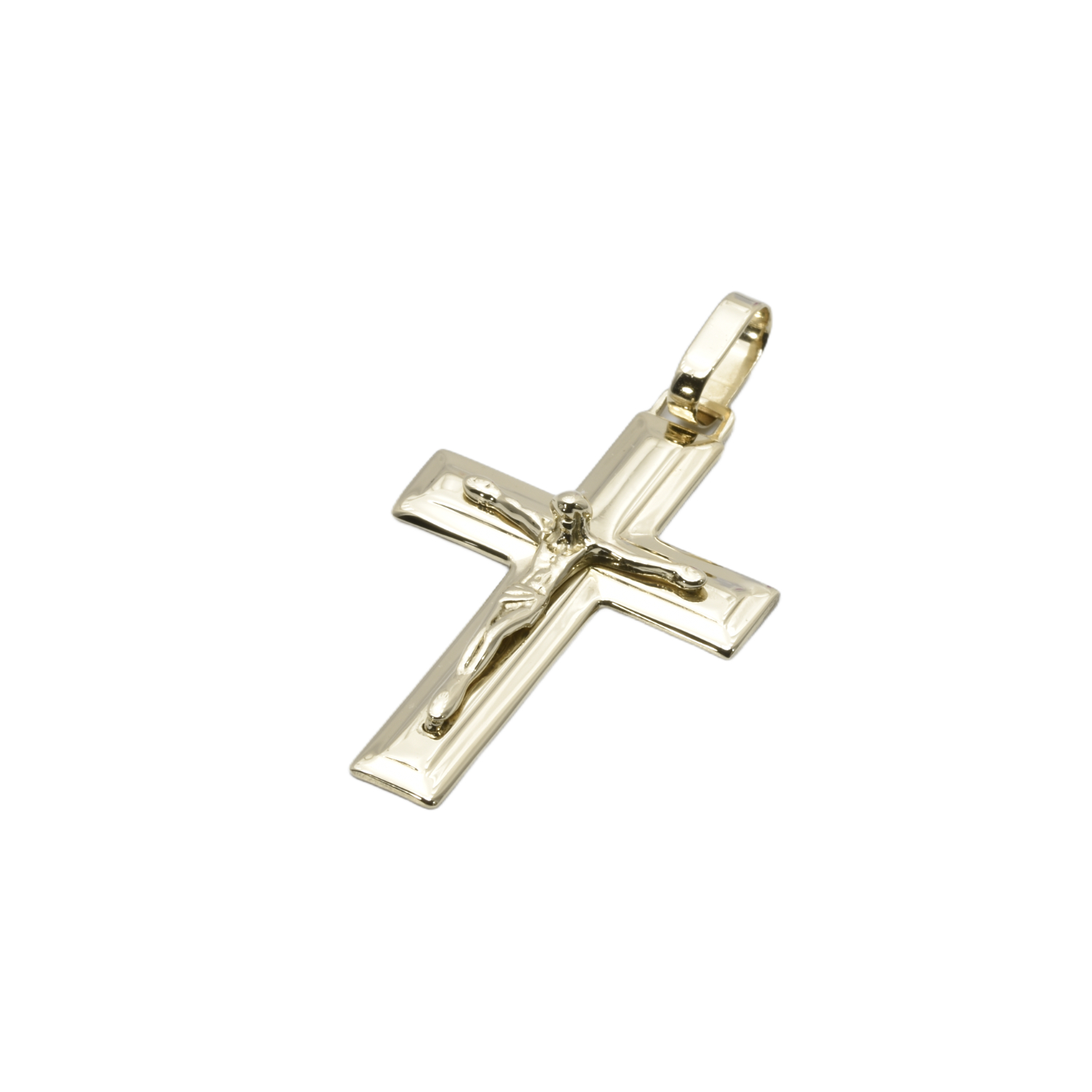 Kreuzanhänger | 585/000 Gelbgold