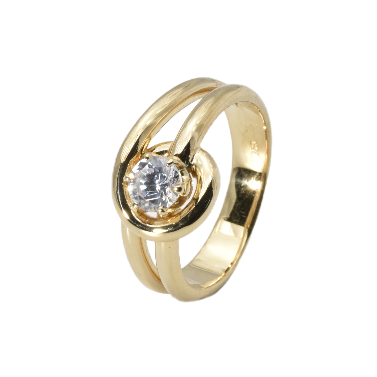 Ring mit Zirkonia
