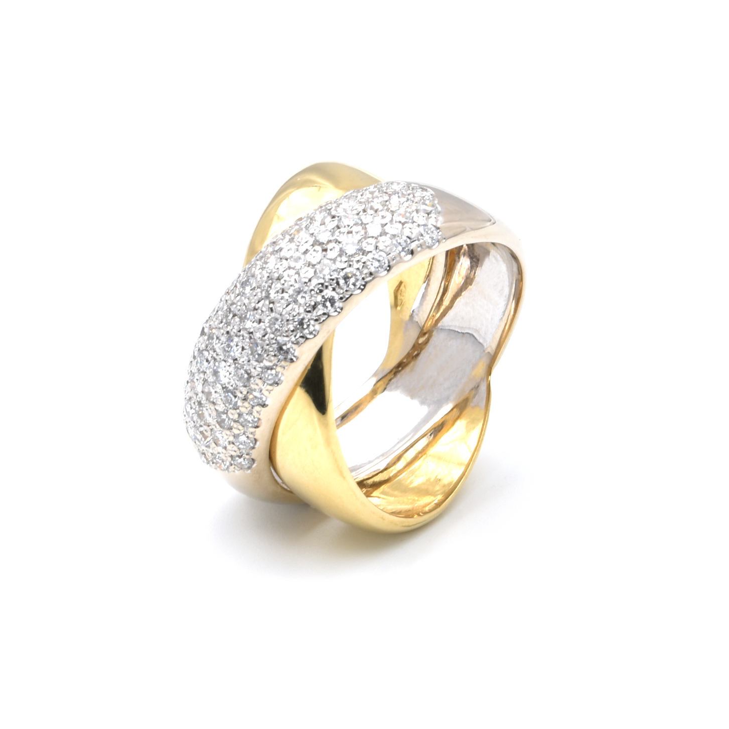 Ring | 750/000 Gold | Bicolor | Brillanten