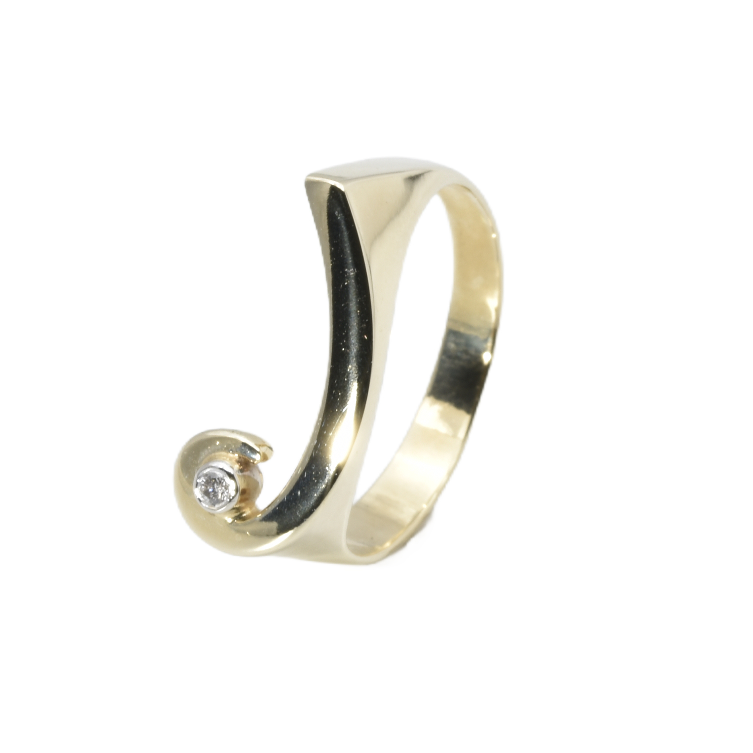 Ring mit Brillant
