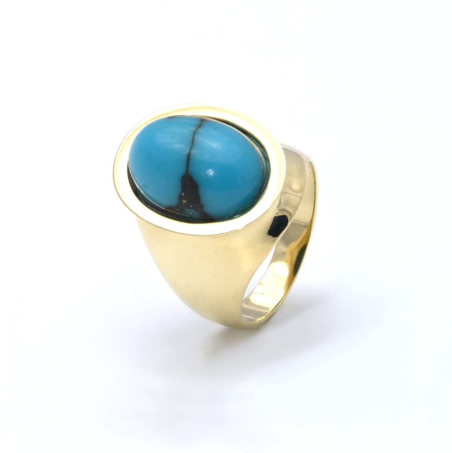 Ring mit Türkis