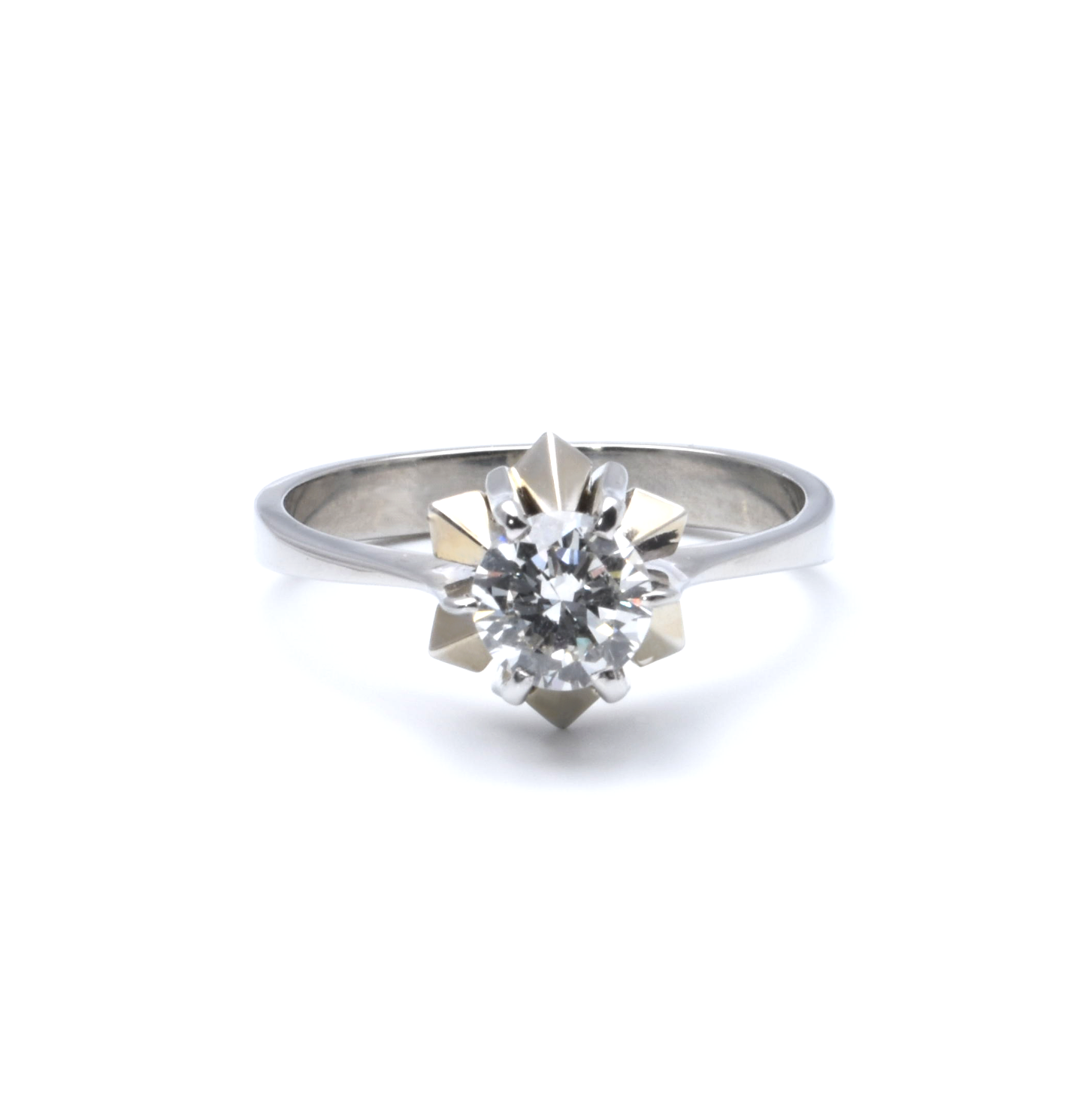 Solitär Ring mit Brillant