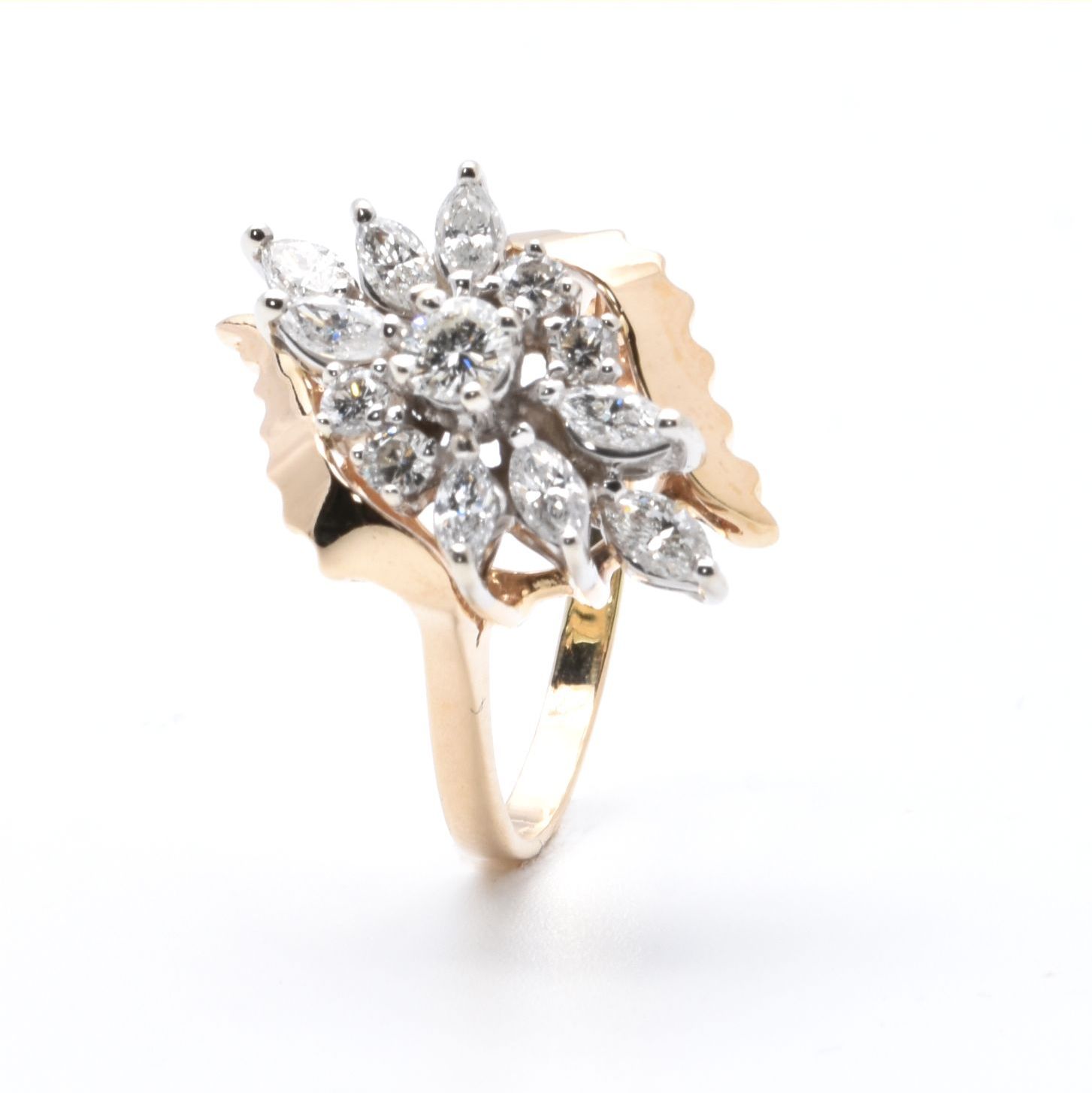 Ring mit Diamanten und Brillanten