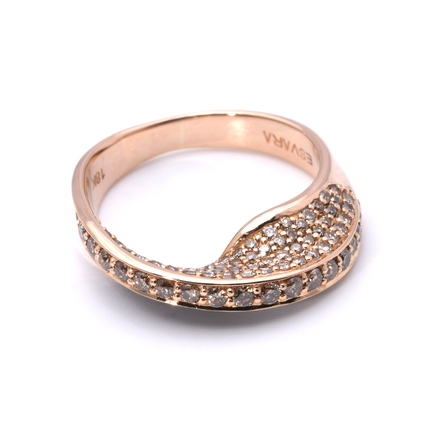Esvara-Ring mit Diamanten