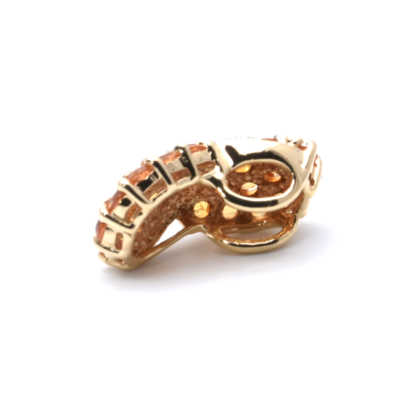 Anhänger mit Diamant und Citrinen