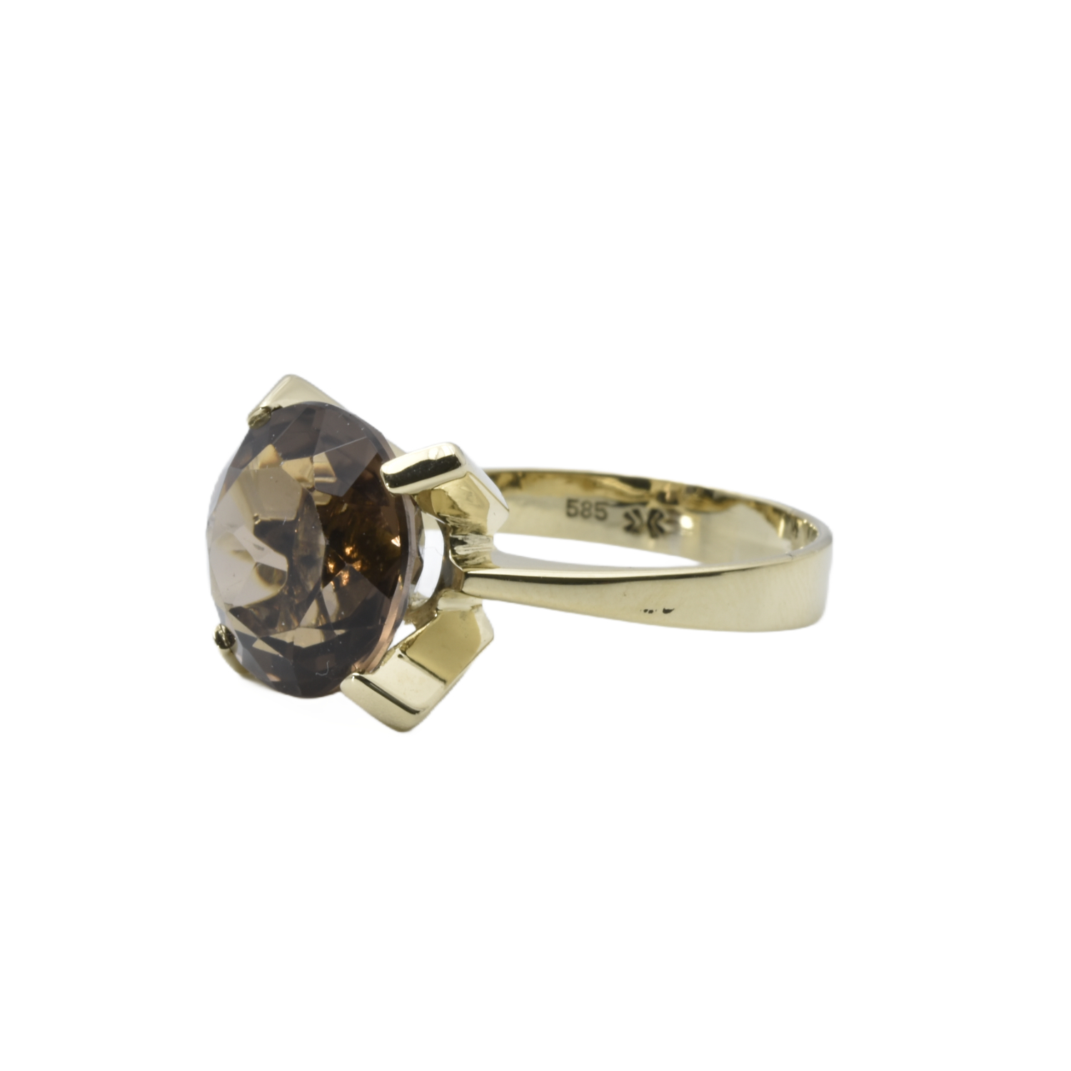 Ring mit Rauchquarz