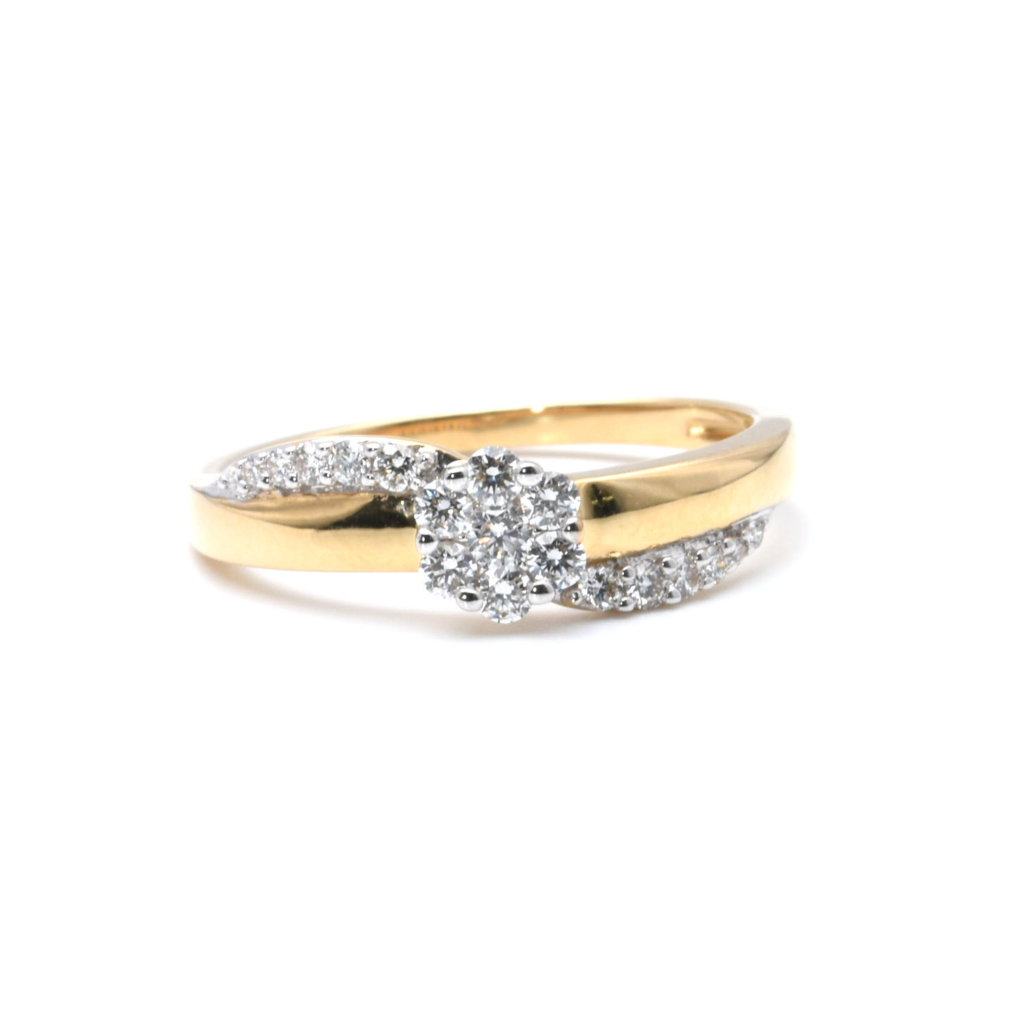 Ring | 585/000 Gelbgold | Brillanten