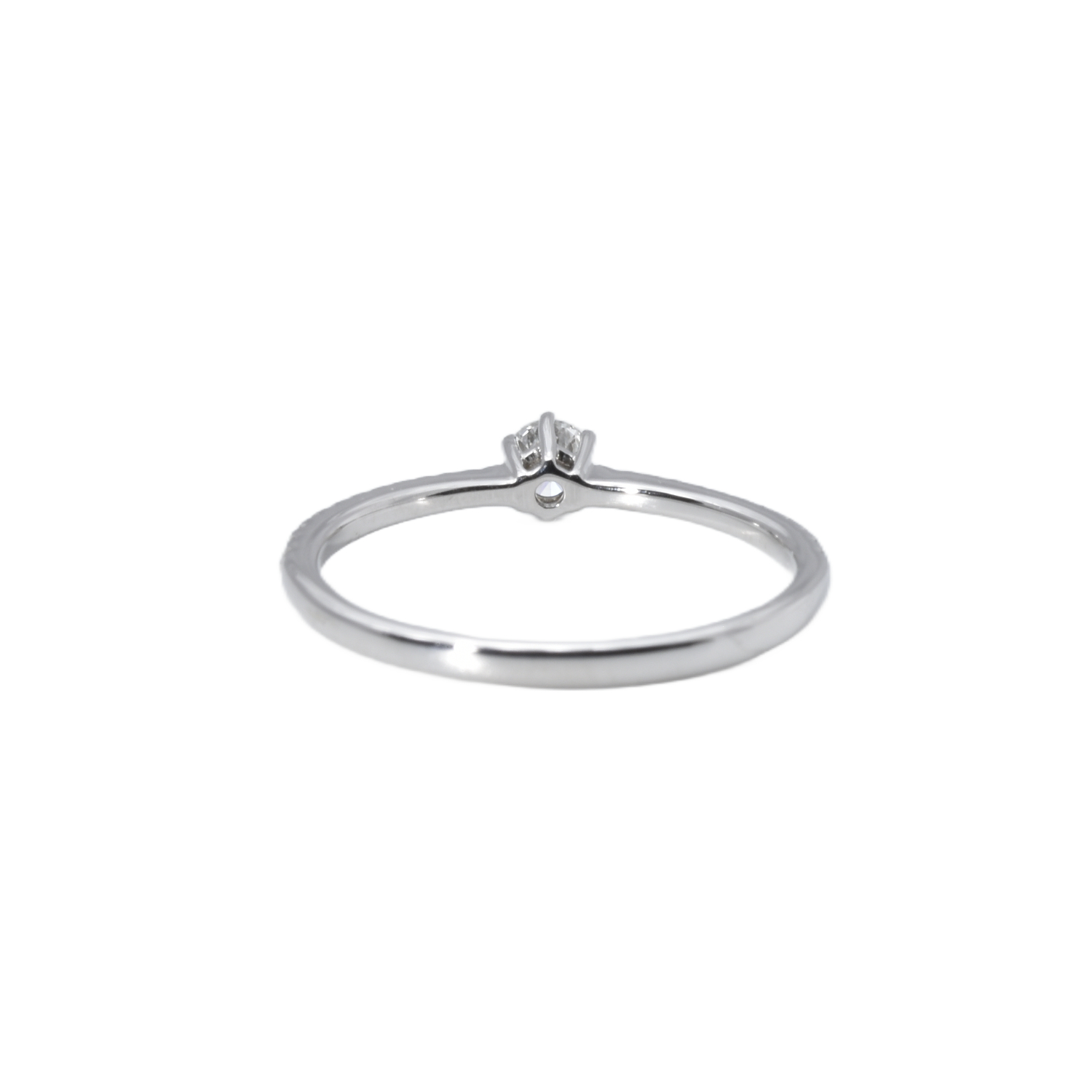 Ring Solitär mit Brillanten