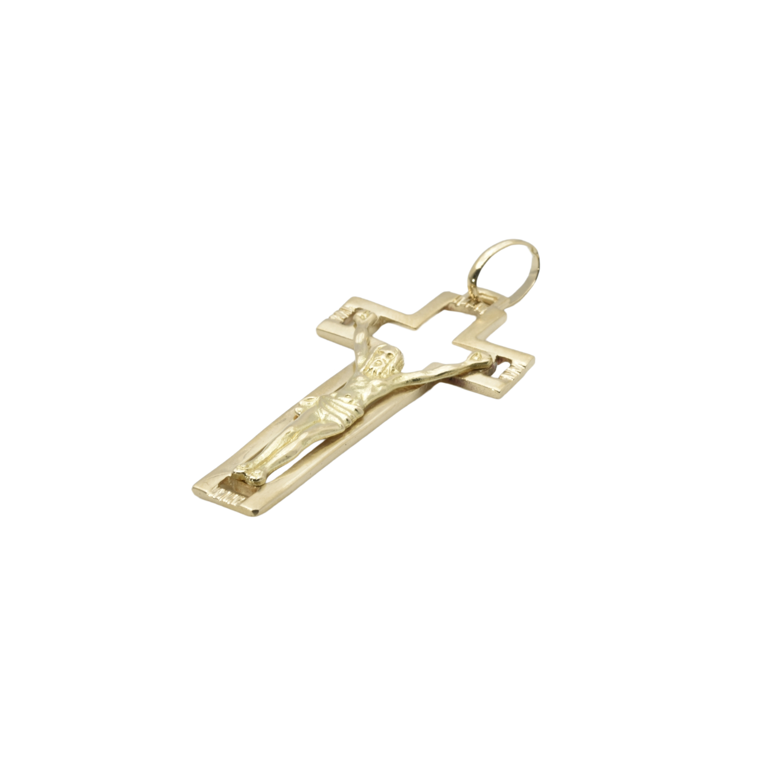 Kreuzanhänger | 750/000 Gelbgold