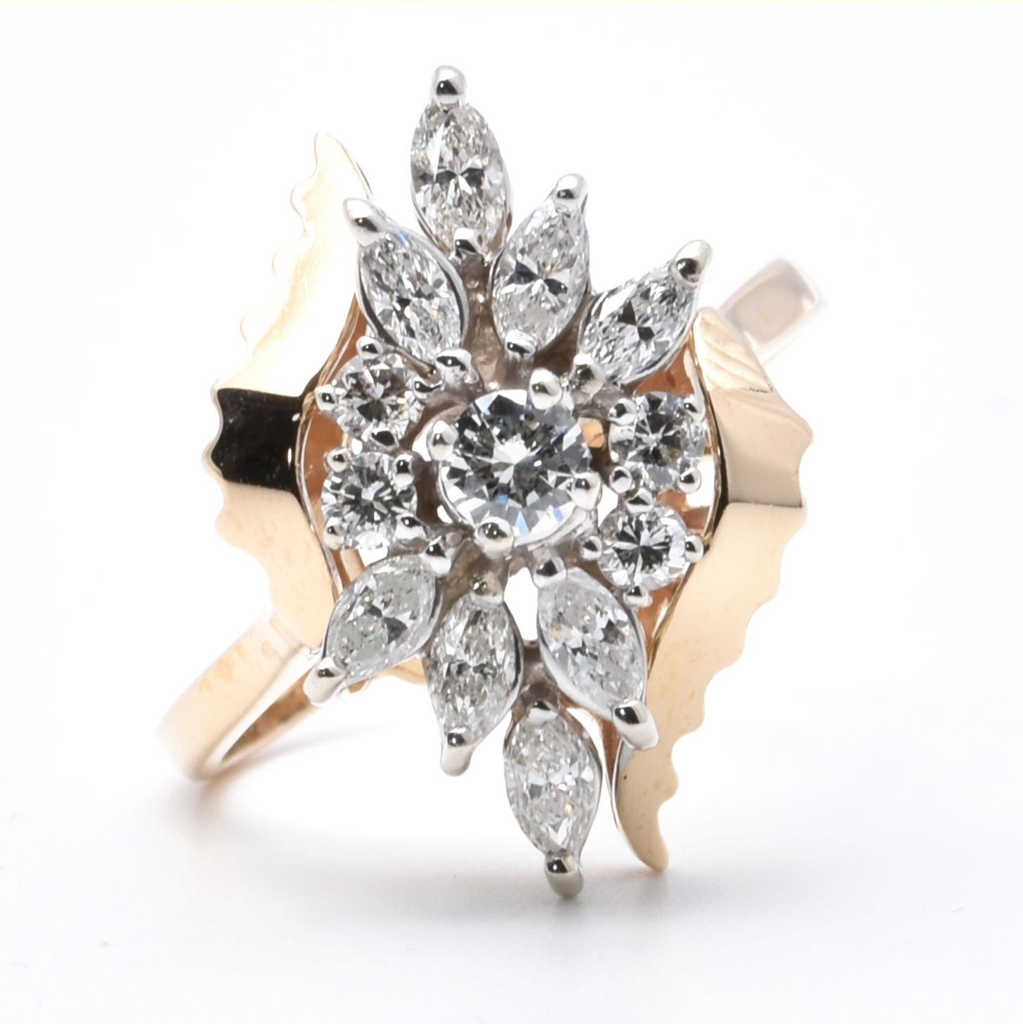 Ring mit Diamanten und Brillanten