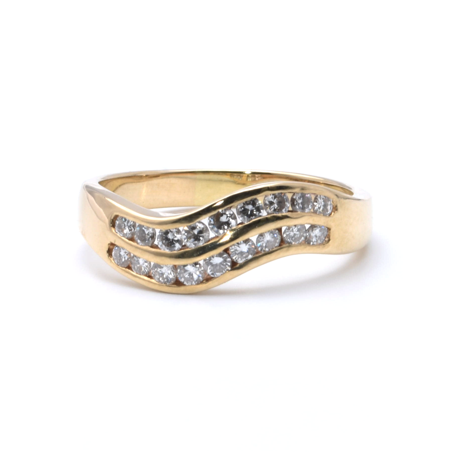 Ring | 585/000 Gelbgold | Brillanten