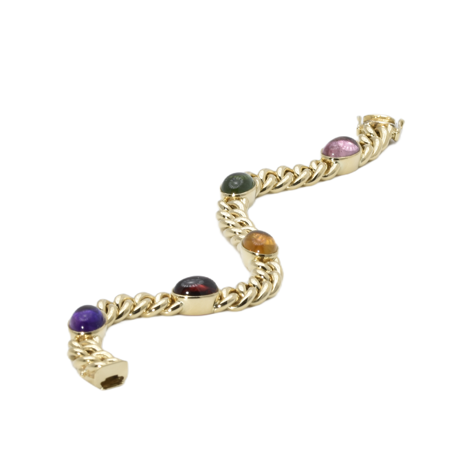 Armband mit diversen Edelsteinen
