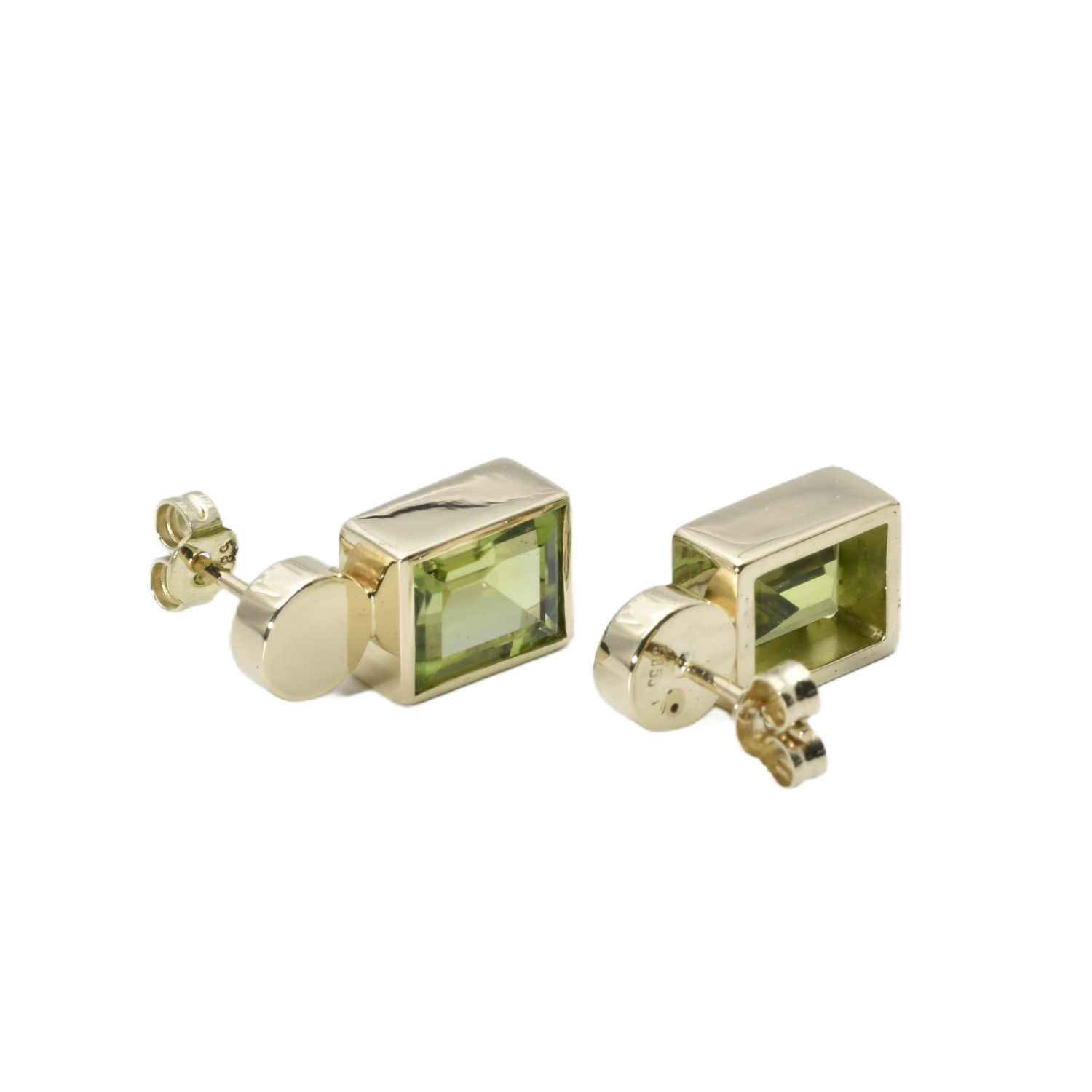 Ohrstecker mit Peridot