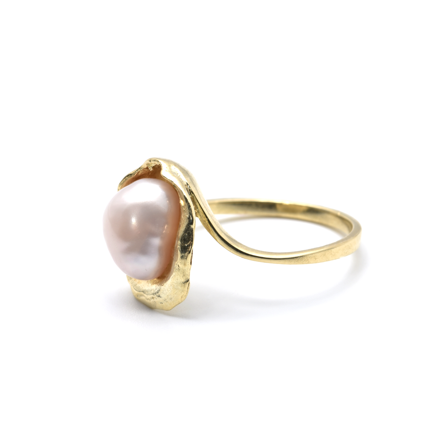 Ring | 585/000 Gelbgold | Perle